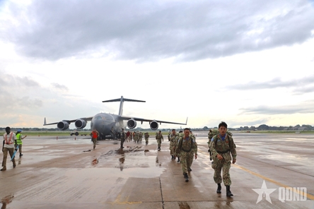 L2FH Rotation 7 arrives in South Sudan to continue peacekeeping mission